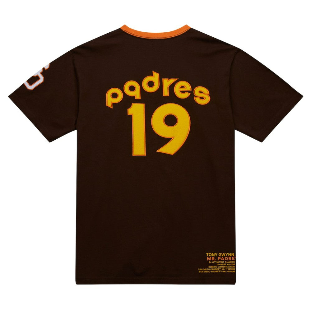 San Diego Padres Mitchell & Ness Cooperstown Collection Player Legends Ringer T-Shirt - MLB T-shirts