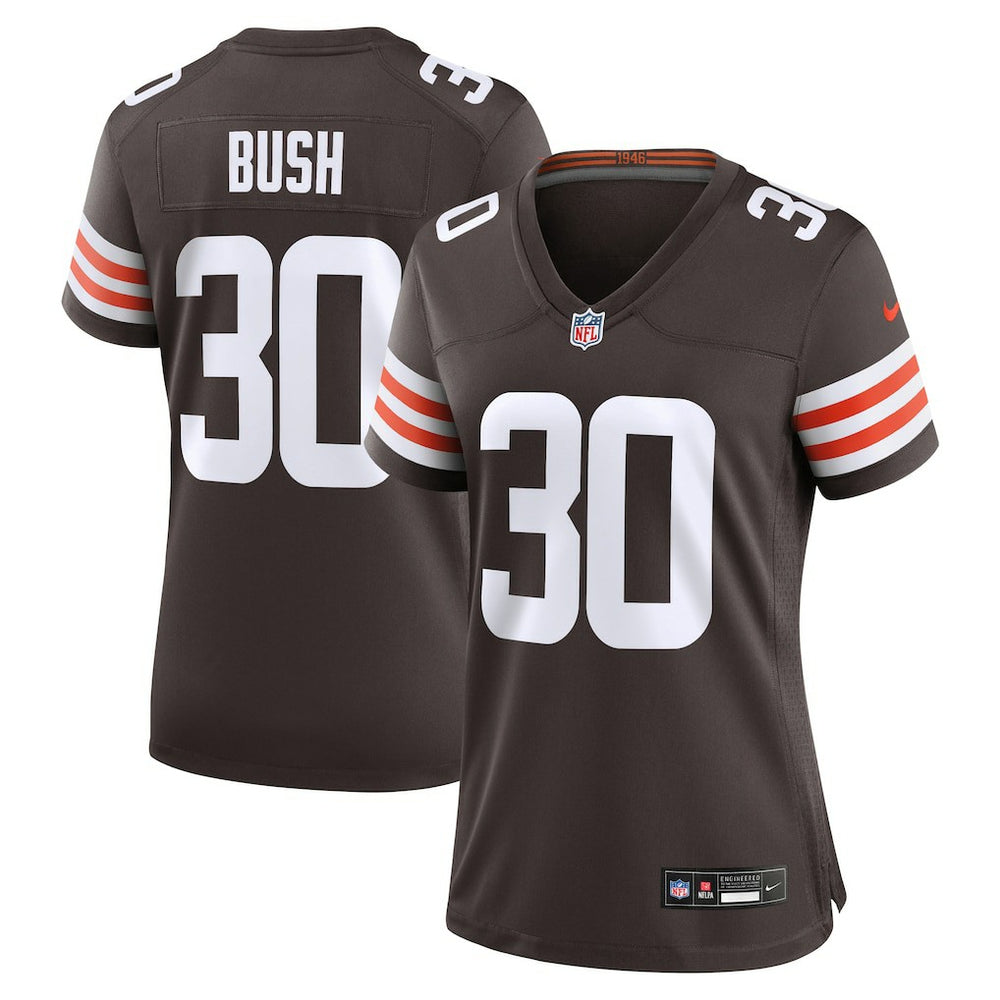 Cleveland Browns Devin Bush  Women's Game Jersey | NFL New