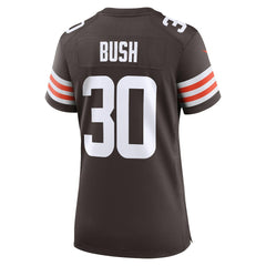 Cleveland Browns Devin Bush  Women's Game Jersey | NFL New