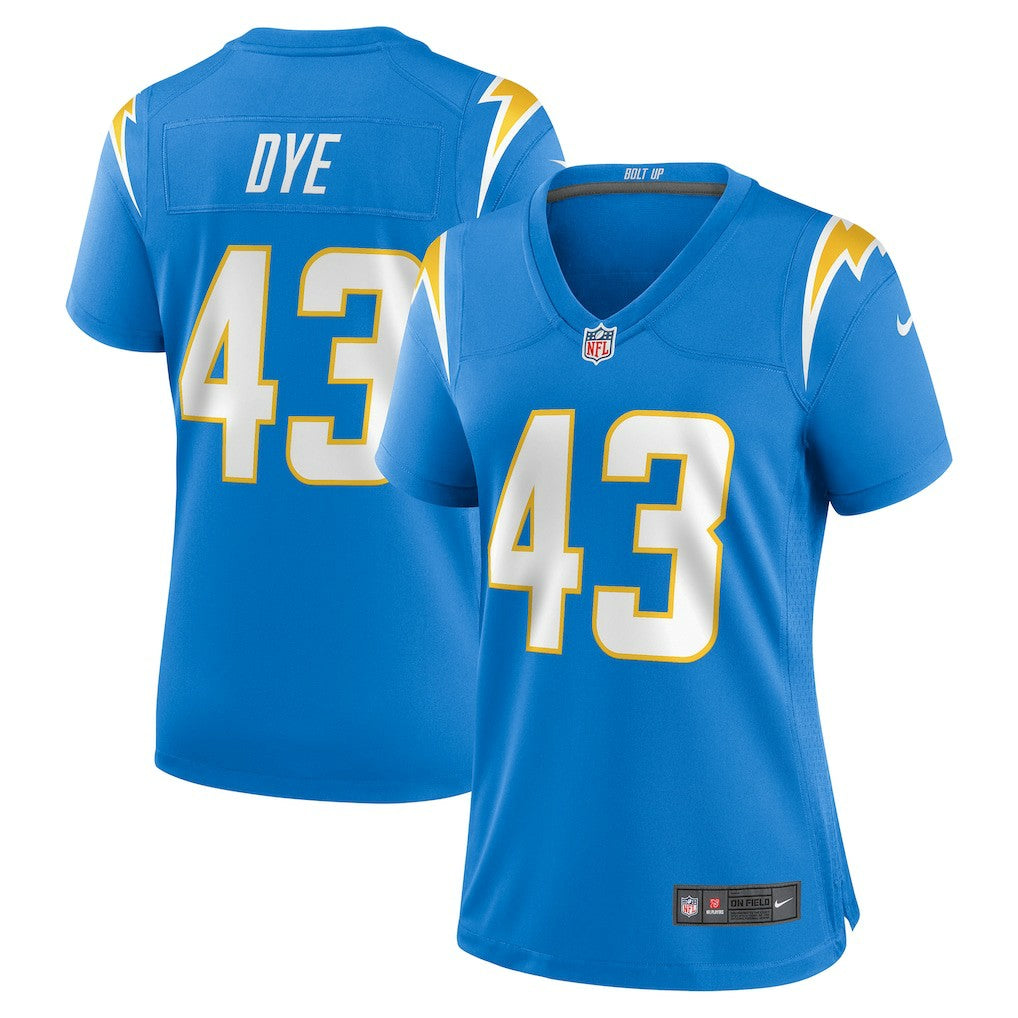Los Angeles Chargers Troy Dye  Women's Game Jersey | NFL Sale