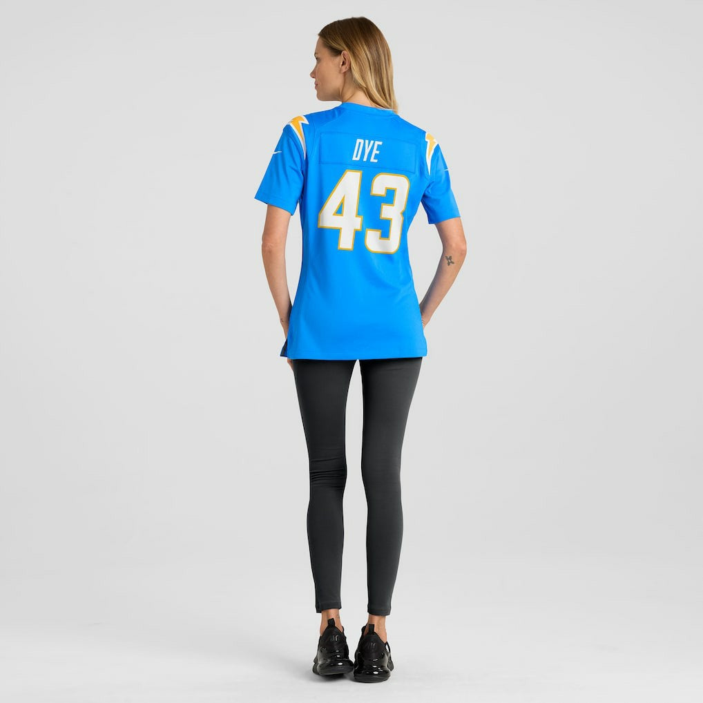 Los Angeles Chargers Troy Dye  Women's Game Jersey | NFL Sale
