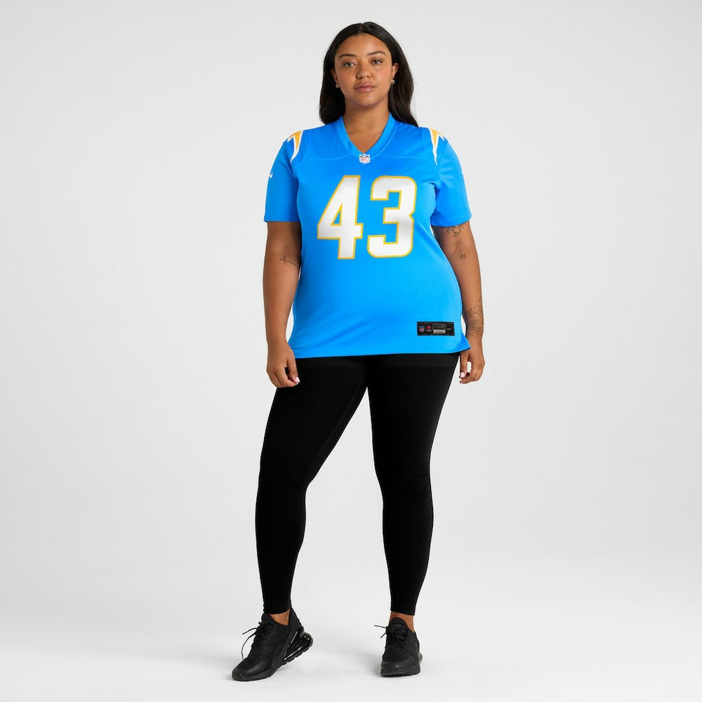 Los Angeles Chargers Troy Dye  Women's Game Jersey | NFL Sale