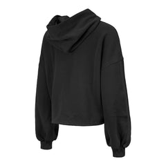 Black Toronto Raptors Women's 2024/25 City Edition Cropped Pullover Hoodie | NBA