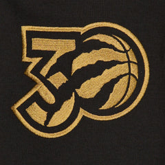 Black Toronto Raptors 2024/25 City Edition Chenille Heavyweight Pullover Hoodie | NBA