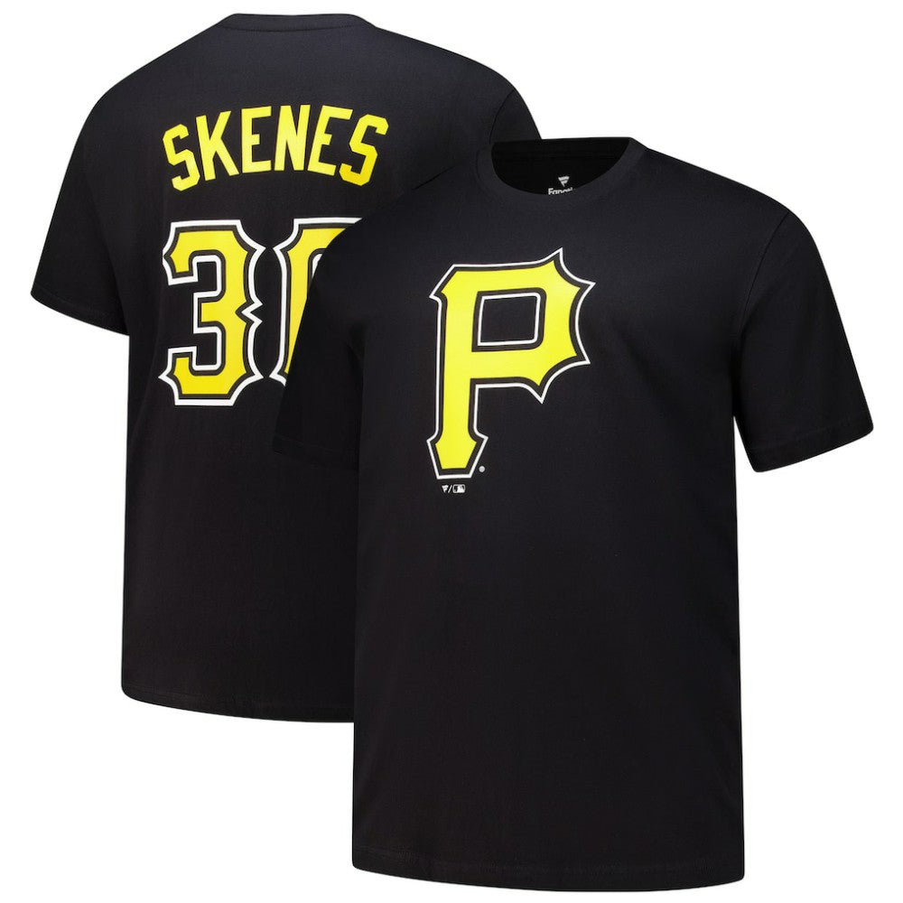 Paul Skenes Pittsburgh Pirates Fanatics Big & Tall Name & Number T-Shirt - MLB T-shirts