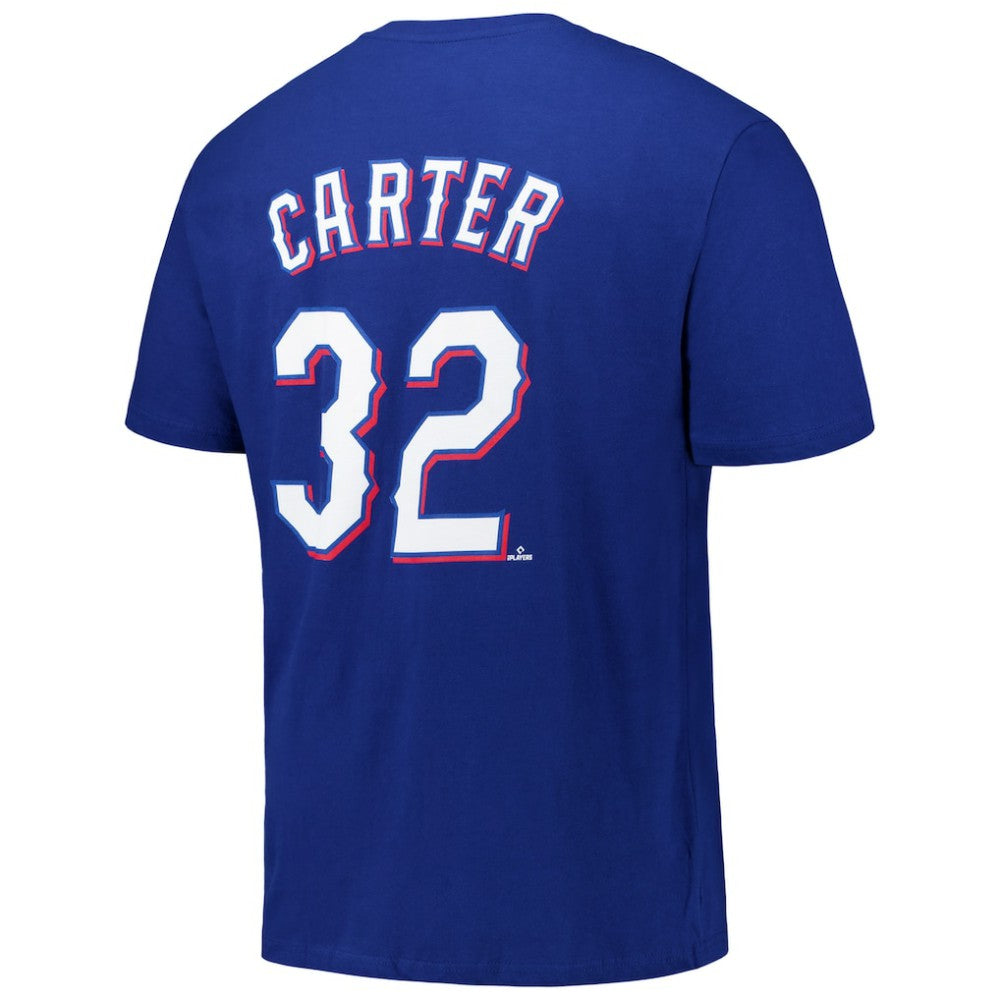 Evan Carter Texas Rangers Fanatics Big & Tall Name & Number T-Shirt - MLB T-shirts
