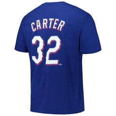Evan Carter Texas Rangers Fanatics Big & Tall Name & Number T-Shirt - MLB T-shirts