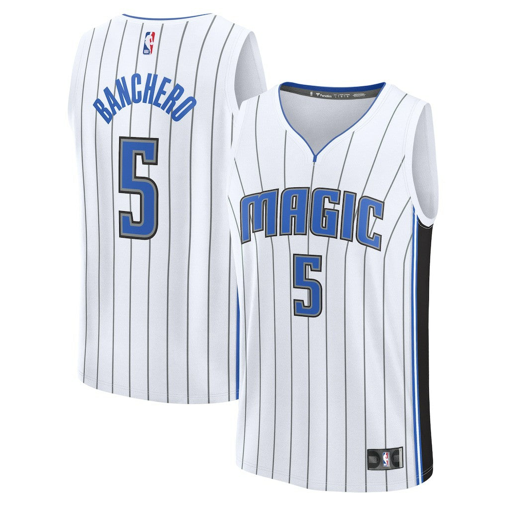 White Paolo Banchero Orlando Magic Fast Break Replica Player Jersey | NBA