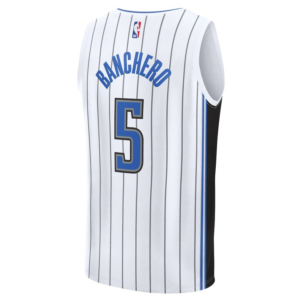 White Paolo Banchero Orlando Magic Fast Break Replica Player Jersey | NBA