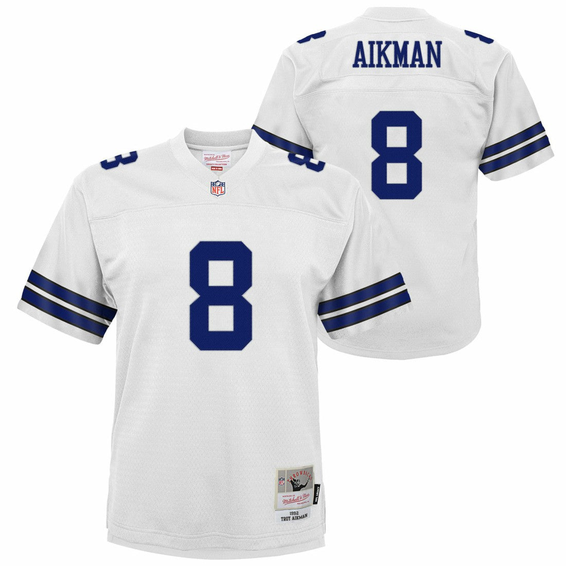 Dallas Cowboys Troy Aikman  Youth 1992 Legacy Jersey | NFL Hot