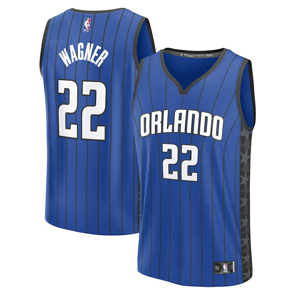 Blue Franz Wagner Orlando Magic Youth Fast Break Replica Player Jersey | NBA