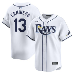 Junior Caminero Tampa Bay Rays Nike Youth Home Limited Player Jersey - MLB Jerseys