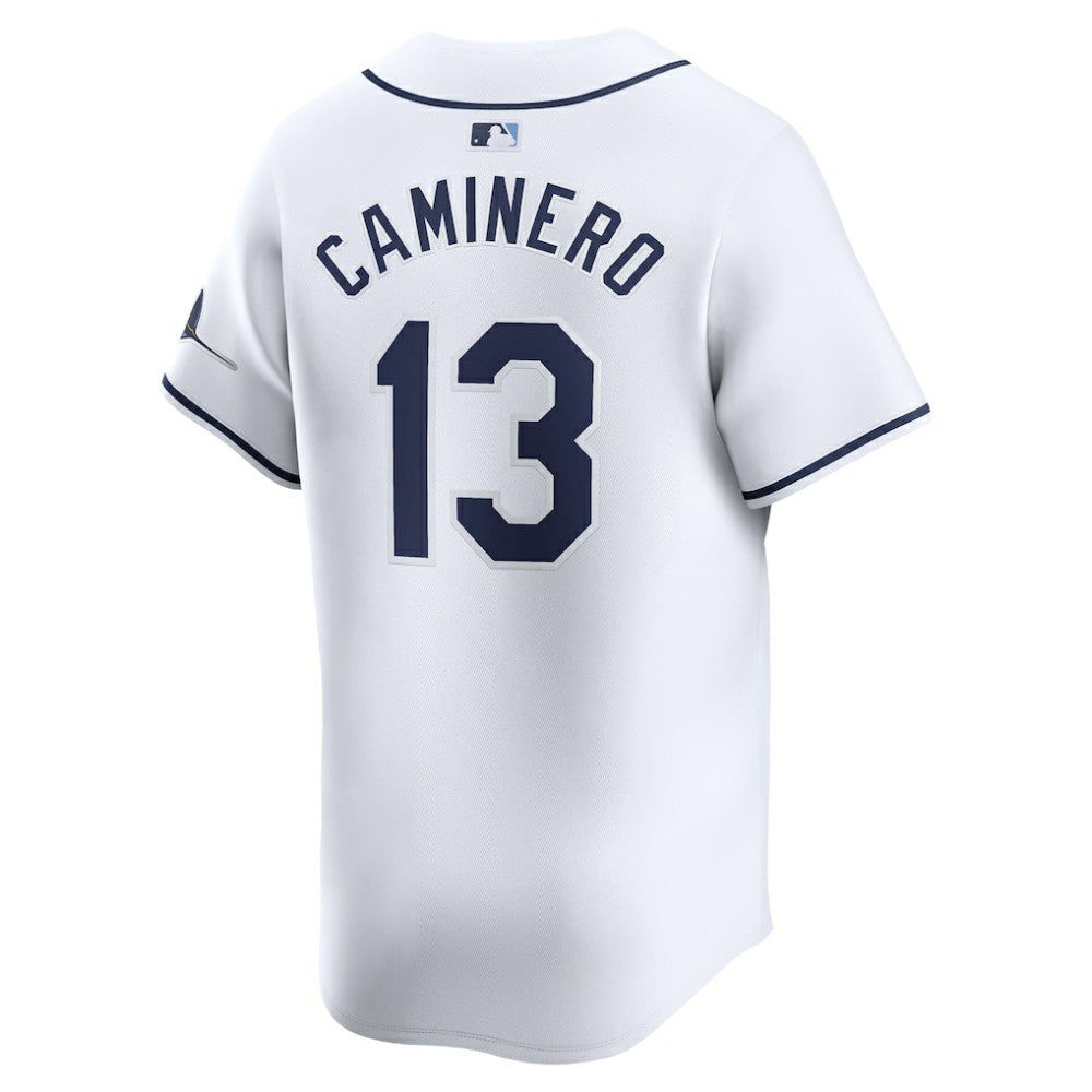 Junior Caminero Tampa Bay Rays Nike Youth Home Limited Player Jersey - MLB Jerseys