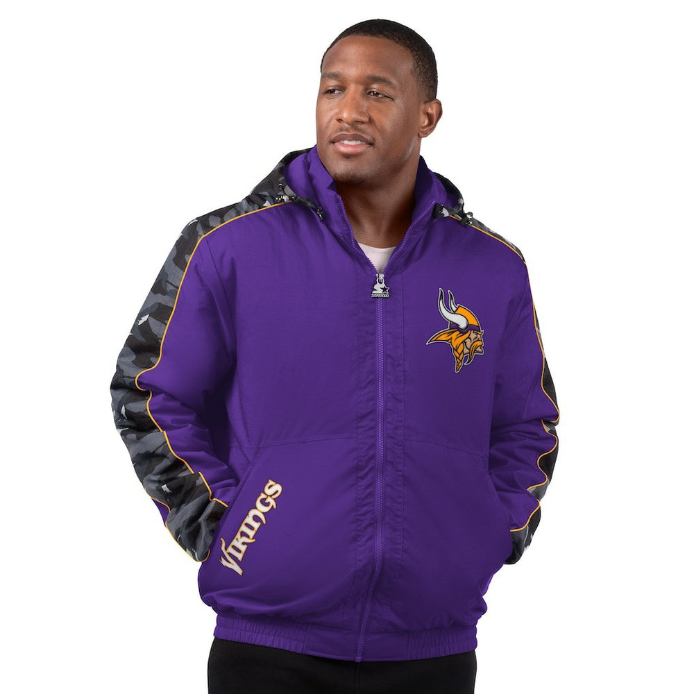 Minnesota Vikings Starter Thursday Night Gridiron Full-Zip Jacket | NFL Discount