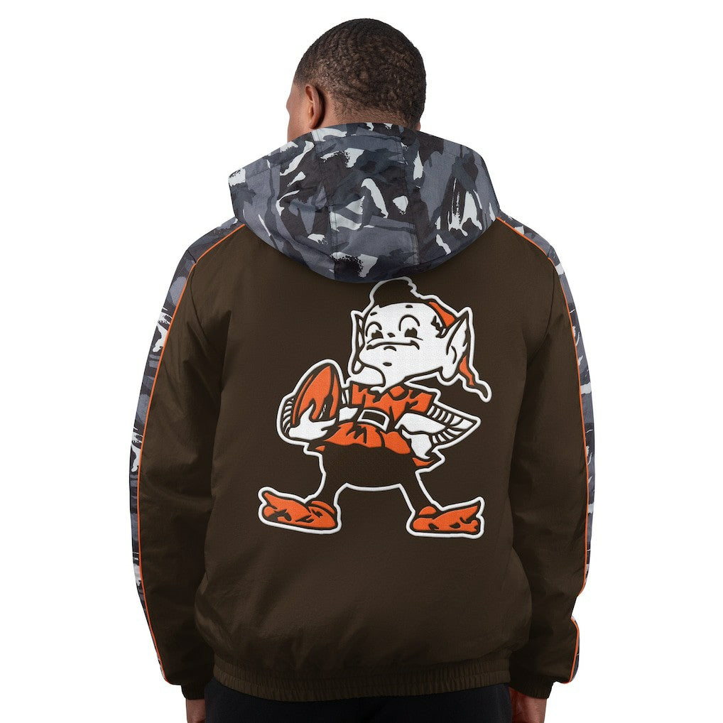 Cleveland Browns Starter Thursday Night Gridiron Full-Zip Hoodie Jacket | NFL Outlet