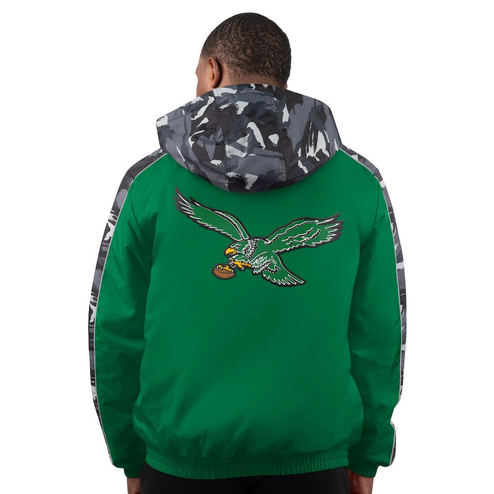 Philadelphia Eagles Starter Thursday Night Gridiron Full-Zip Hoodie Jacket | NFL Hot