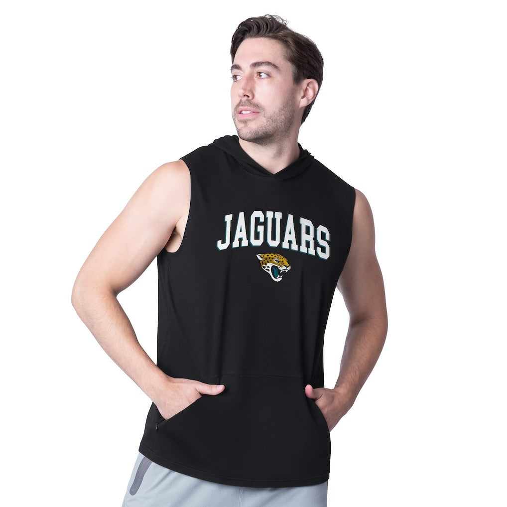 Jacksonville Jaguars MSX by Michael Strahan Action Sleeveless Pullover Hoodie | NFL Outlet