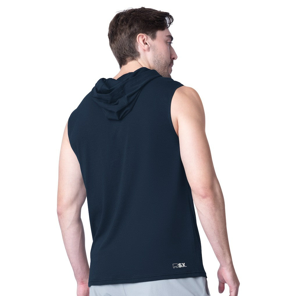 Seattle Seahawks MSX by Michael Strahan Action Sleeveless Pullover Hoodie | NFL Near me