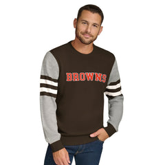 Cleveland Browns Tommy Hilfiger Acrylic Crewneck Pullover Sweater | NFL Sale