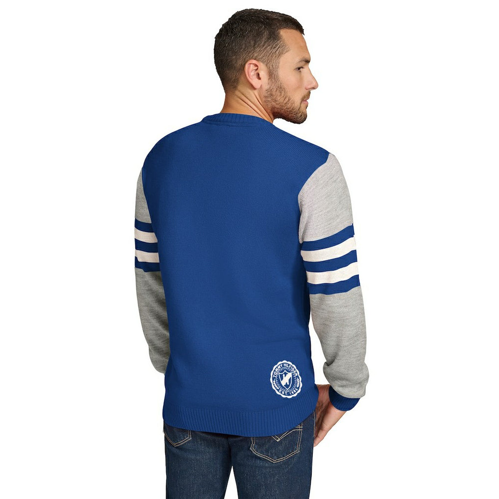 Los Angeles Rams Tommy Hilfiger Acrylic Crewneck Pullover Sweater | NFL Online