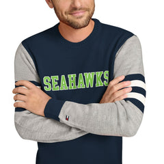 Seattle Seahawks Tommy Hilfiger Acrylic Crewneck Pullover Sweater | NFL On sale
