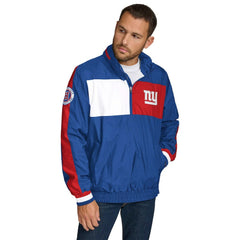 New York Giants Tommy Hilfiger Gael Lightweight Half-Zip Hoodie Jacket | NFL On sale