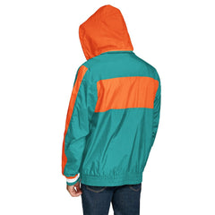 Miami Dolphins Tommy Hilfiger Gael Lightweight Half-Zip Hoodie Jacket | NFL Online