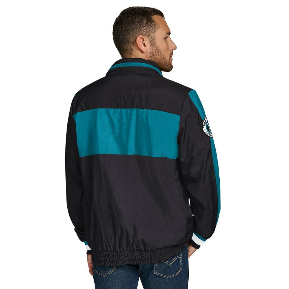 Jacksonville Jaguars Tommy Hilfiger Gael Lightweight Half-Zip Pullover Hoodie Jacket | NFL US