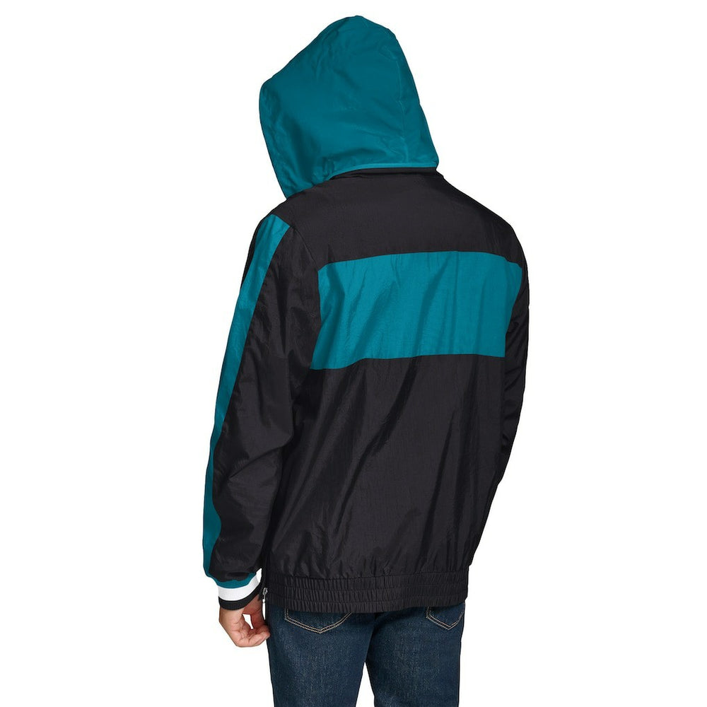 Jacksonville Jaguars Tommy Hilfiger Gael Lightweight Half-Zip Pullover Hoodie Jacket | NFL US