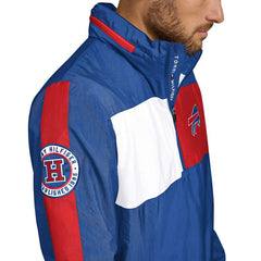 Buffalo Bills Tommy Hilfiger Gael Lightweight Half-Zip Hoodie Jacket | NFL Online