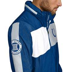 Indianapolis Colts Tommy Hilfiger Gael Lightweight Half-Zip Pullover Hoodie Jacket | NFL Sale