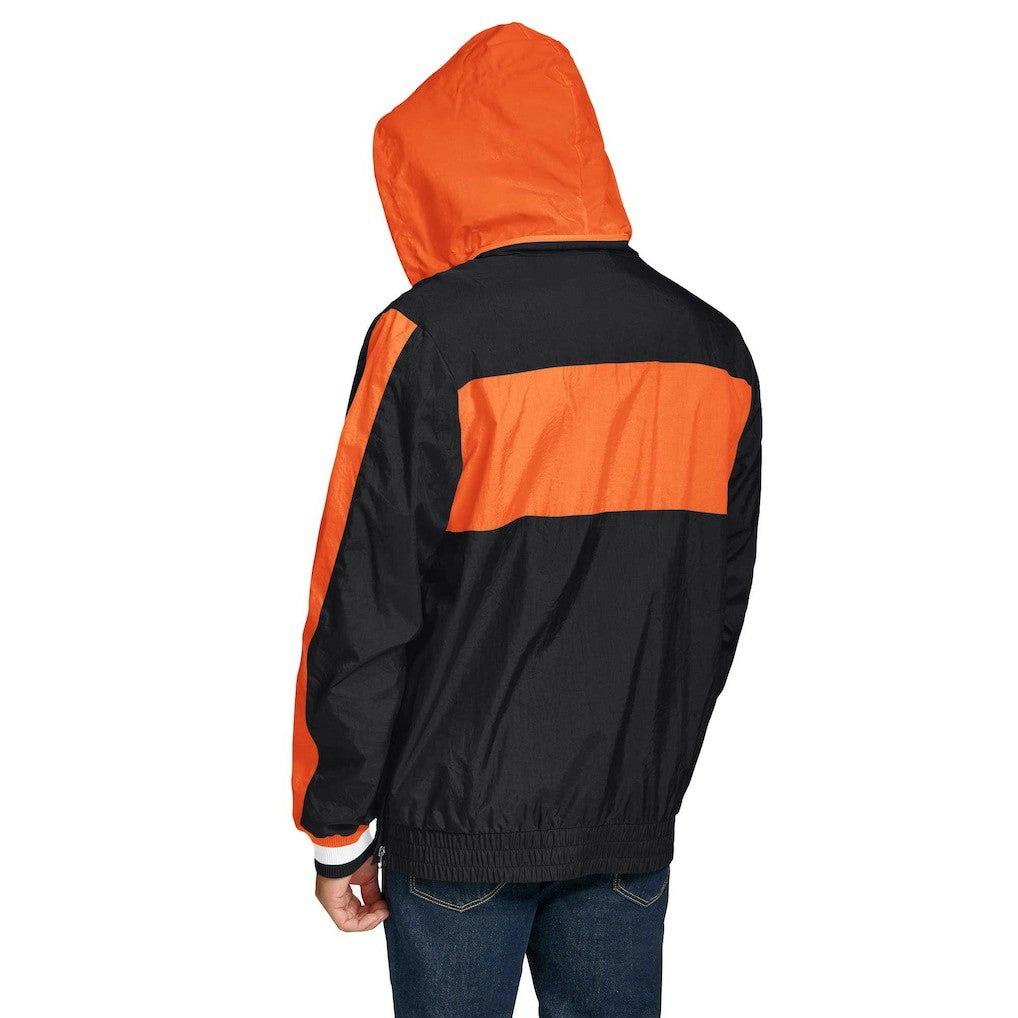 Cincinnati Bengals Tommy Hilfiger Gael Lightweight Half-Zip Pullover Hoodie Jacket | NFL Sale