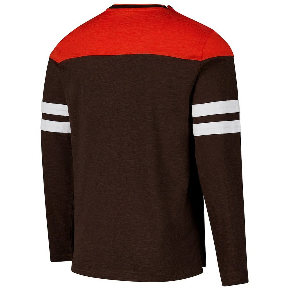 Cleveland Browns G-III Sports by Carl Banks Adaptive Hail Mary Long Sleeve T-Shirt | NFL Online