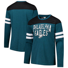 Philadelphia Eagles G-III Sports by Carl Banks Adaptive Hail Mary Long Sleeve T-Shirt | NFL Online