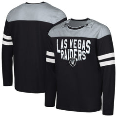 Las Vegas Raiders G-III Sports by Carl Banks Adaptive Hail Mary Long Sleeve T-Shirt | NFL US