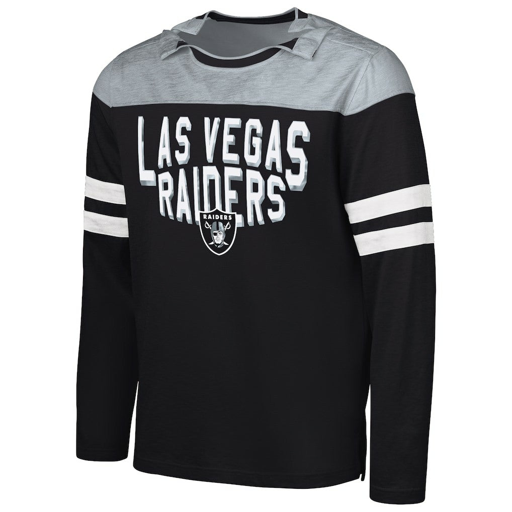 Las Vegas Raiders G-III Sports by Carl Banks Adaptive Hail Mary Long Sleeve T-Shirt | NFL US