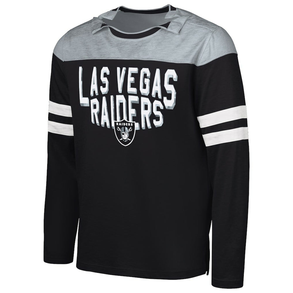 Las Vegas Raiders G-III Sports by Carl Banks Adaptive Hail Mary Long Sleeve T-Shirt | NFL US