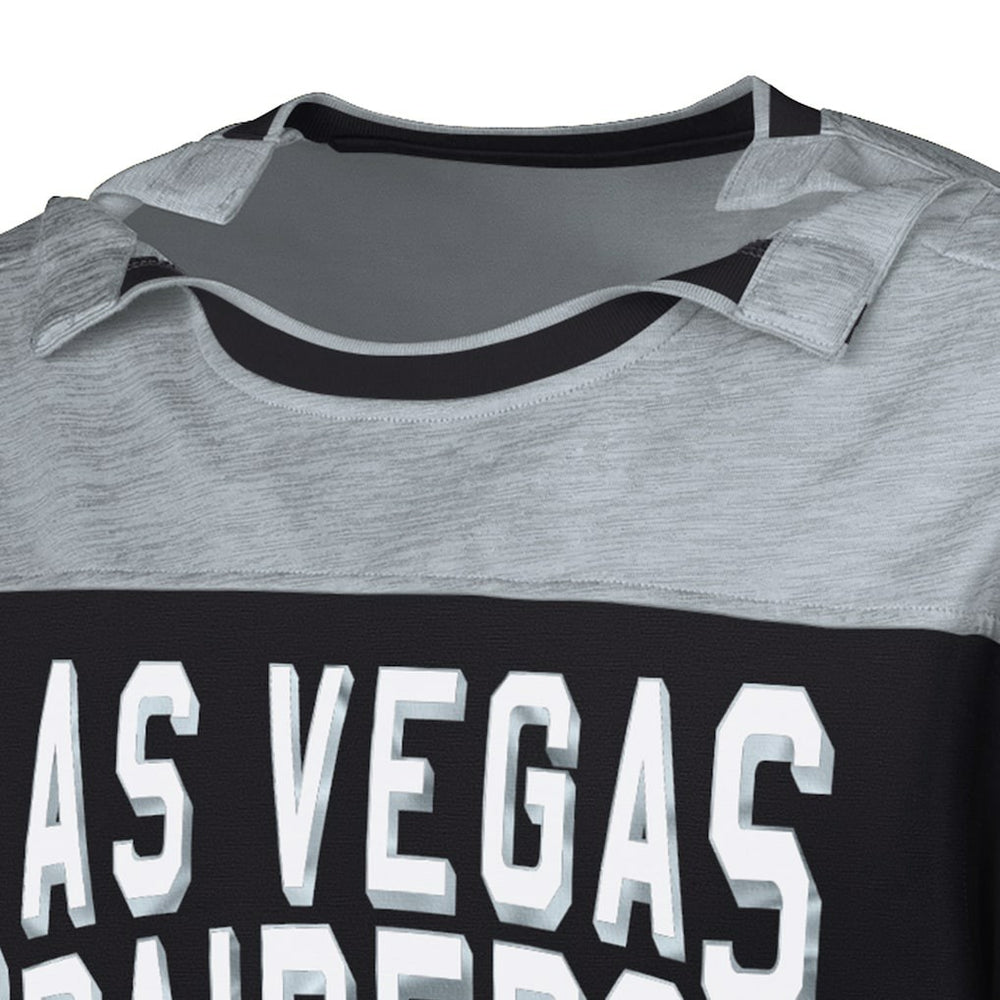 Las Vegas Raiders G-III Sports by Carl Banks Adaptive Hail Mary Long Sleeve T-Shirt | NFL US