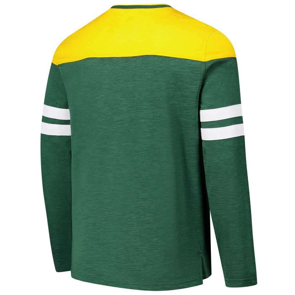 Green Bay Packers G-III Sports by Carl Banks Adaptive Hail Mary Long Sleeve T-Shirt | NFL US