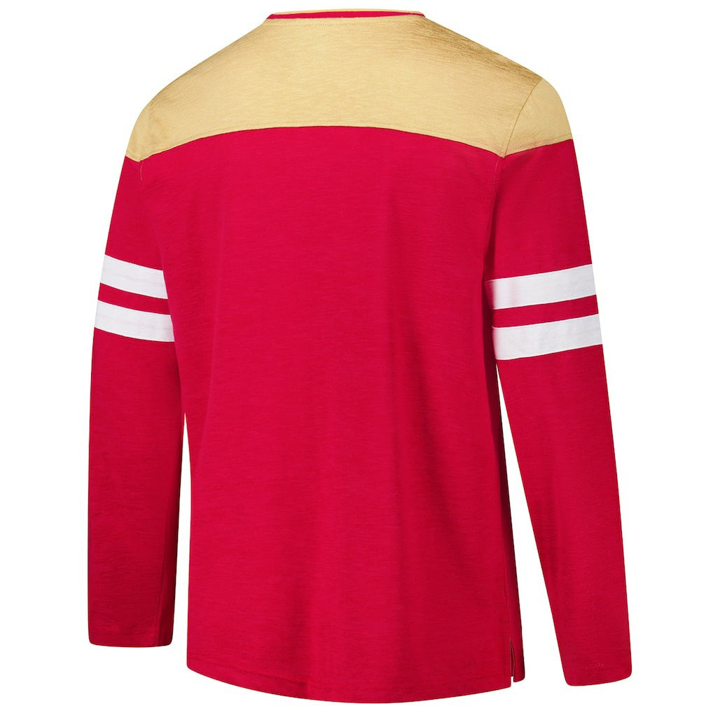 San Francisco 49ers G-III Sports by Carl Banks Adaptive Hail Mary Long Sleeve T-Shirt | NFL Near me