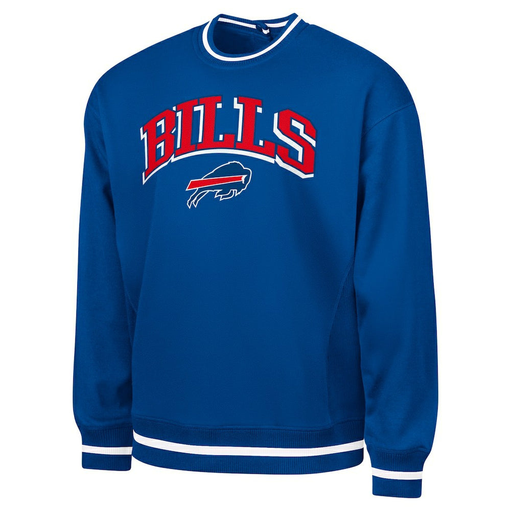Buffalo Bills G-III Sports by Carl Banks Adaptive Blocker Fleece Pullover Sweatshirt | NFL Outlet