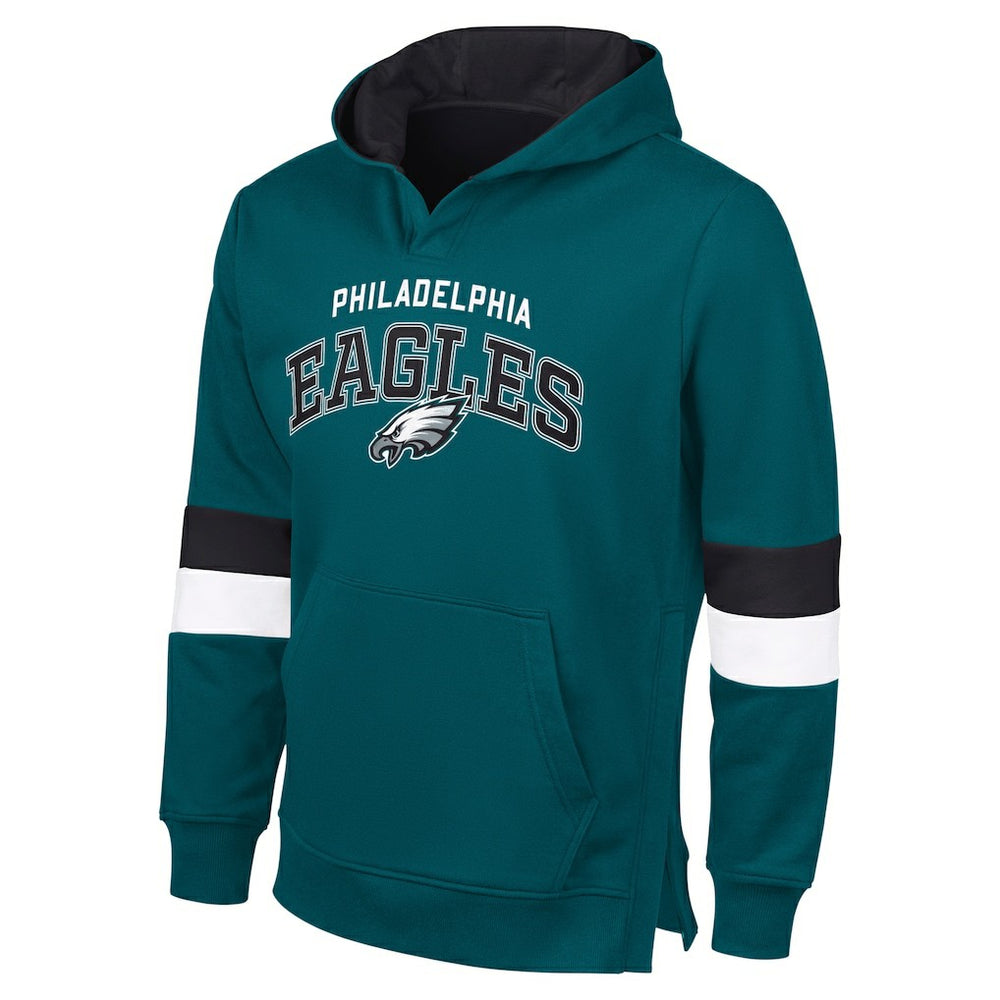 Philadelphia Eagles G-III Sports by Carl BanksMen's Adaptive Faceoff Pullover Hoodie | NFL US