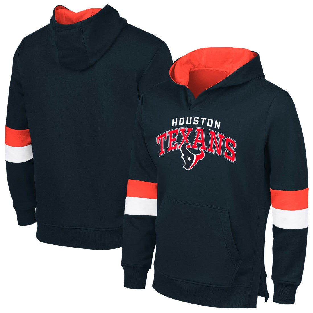 Houston Texans G-III Sports by Carl Banks Adaptive Faceoff Pullover Hoodie | NFL Sale
