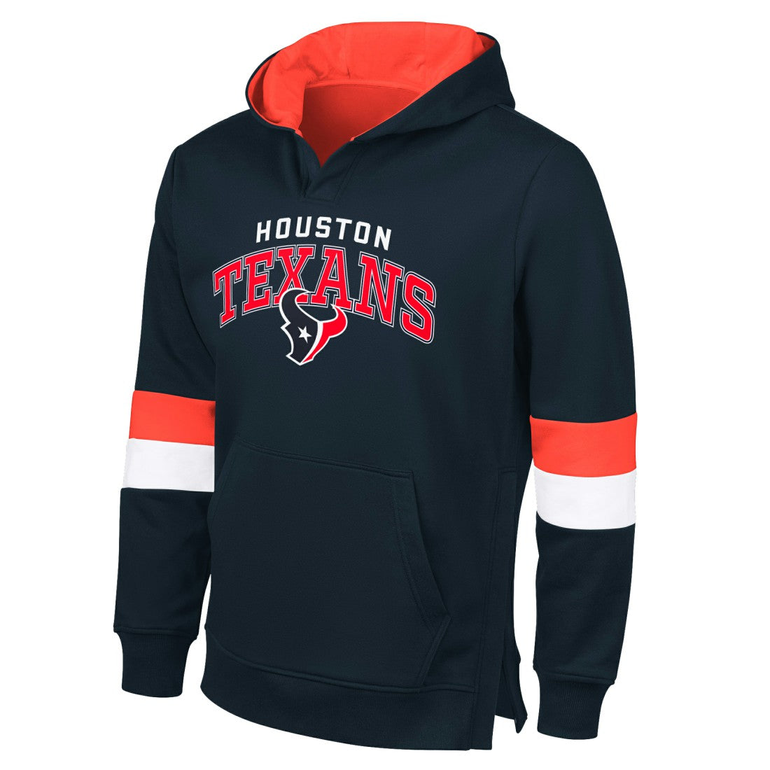 Houston Texans G-III Sports by Carl Banks Adaptive Faceoff Pullover Hoodie | NFL Sale