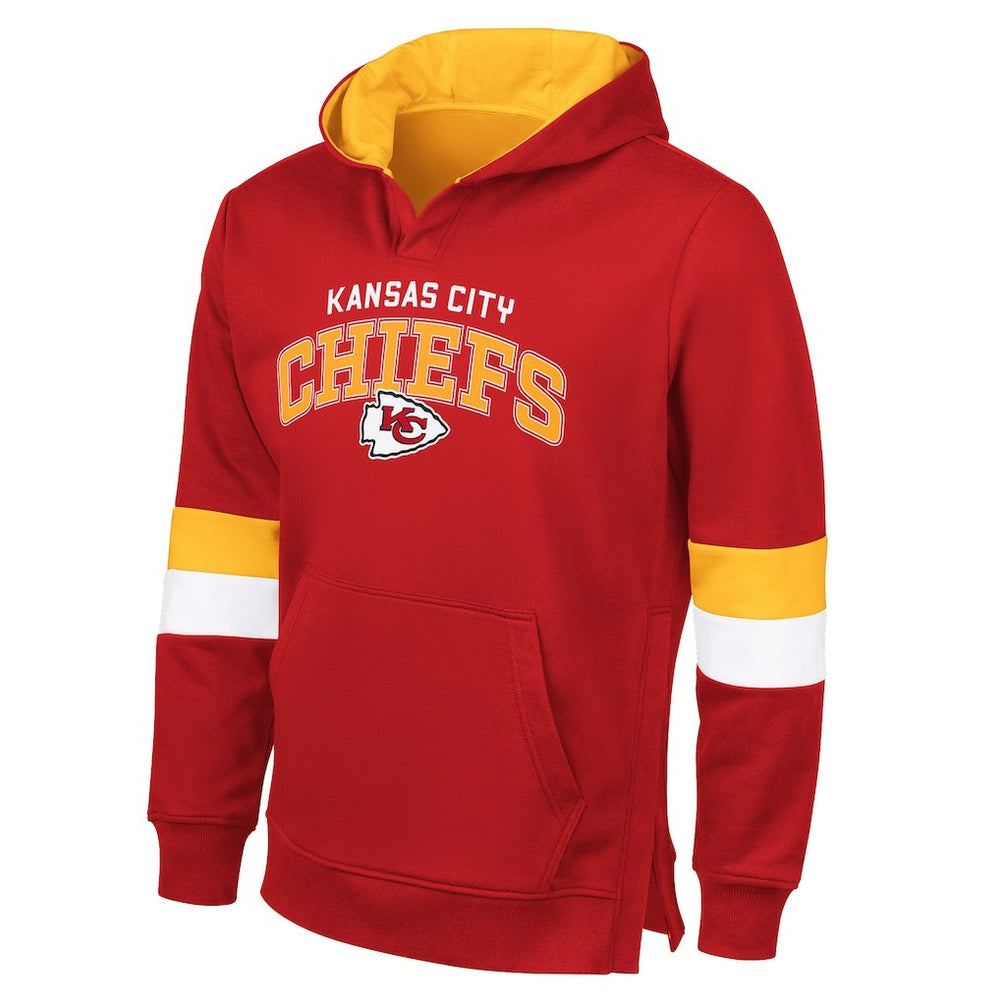 Kansas City Chiefs G-III Sports by Carl Banks Adaptive Faceoff Pullover Hoodie | NFL New