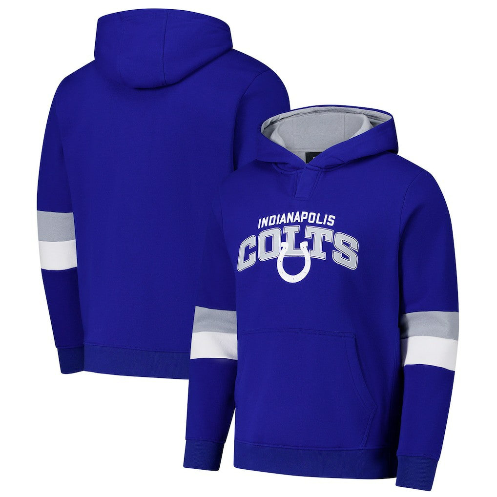 Indianapolis Colts G-III Sports by Carl Banks Adaptive Faceoff Pullover Hoodie | NFL Online