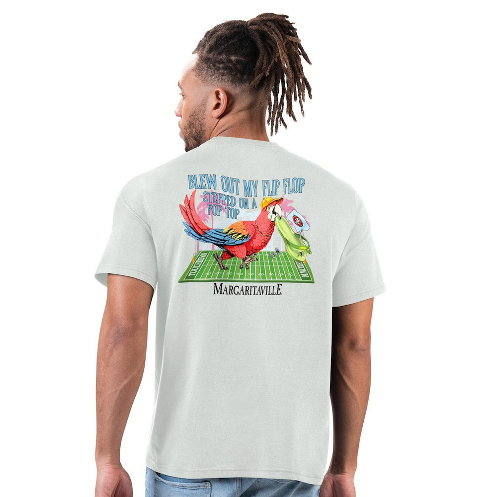 San Francisco 49ers Margaritaville Flip Flop T-Shirt | NFL Online