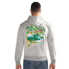 Baltimore Ravens Margaritaville Time Flies Garment Dyed Pullover Hoodie | NFL On sale