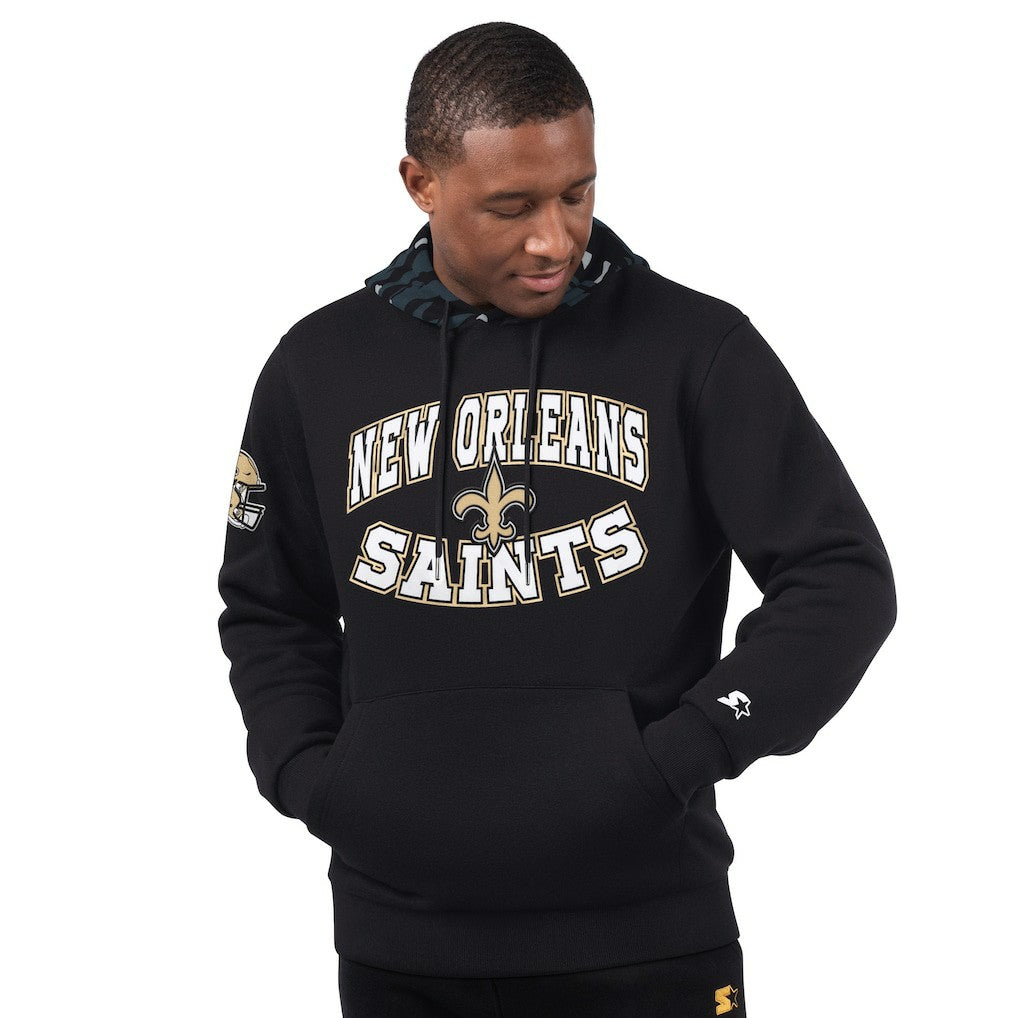 New Orleans Saints Starter Thursday Night Gridiron Pullover Hoodie | NFL Outlet