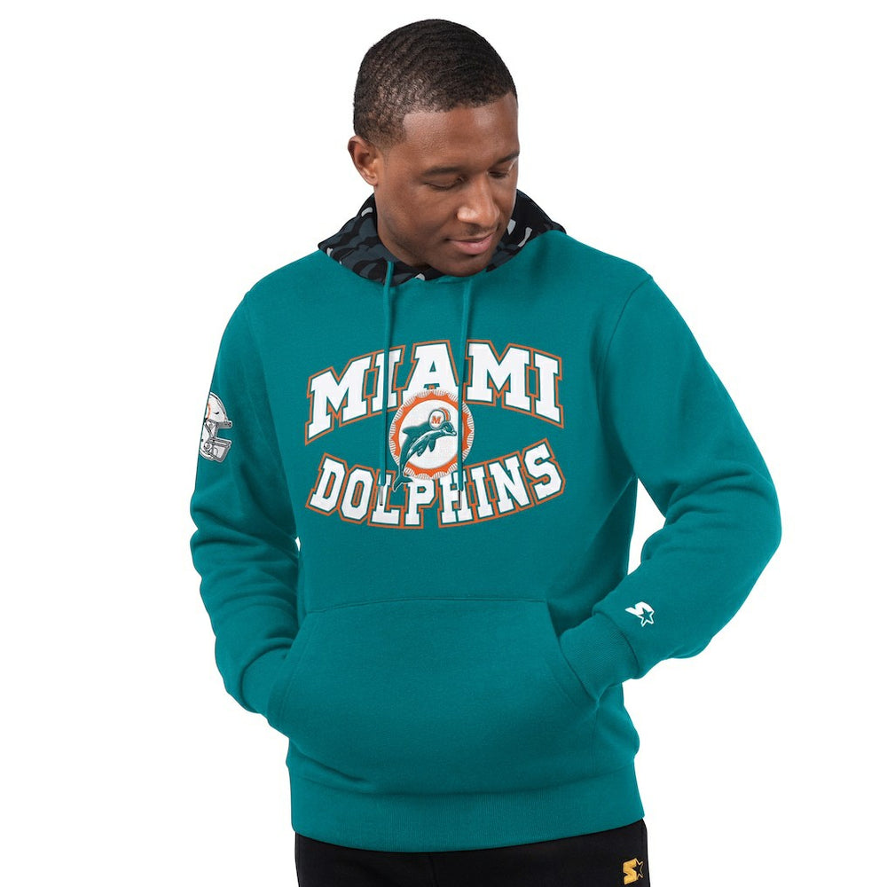Miami Dolphins Starter Thursday Night Gridiron Vintage Logo Pullover Hoodie | NFL Near me